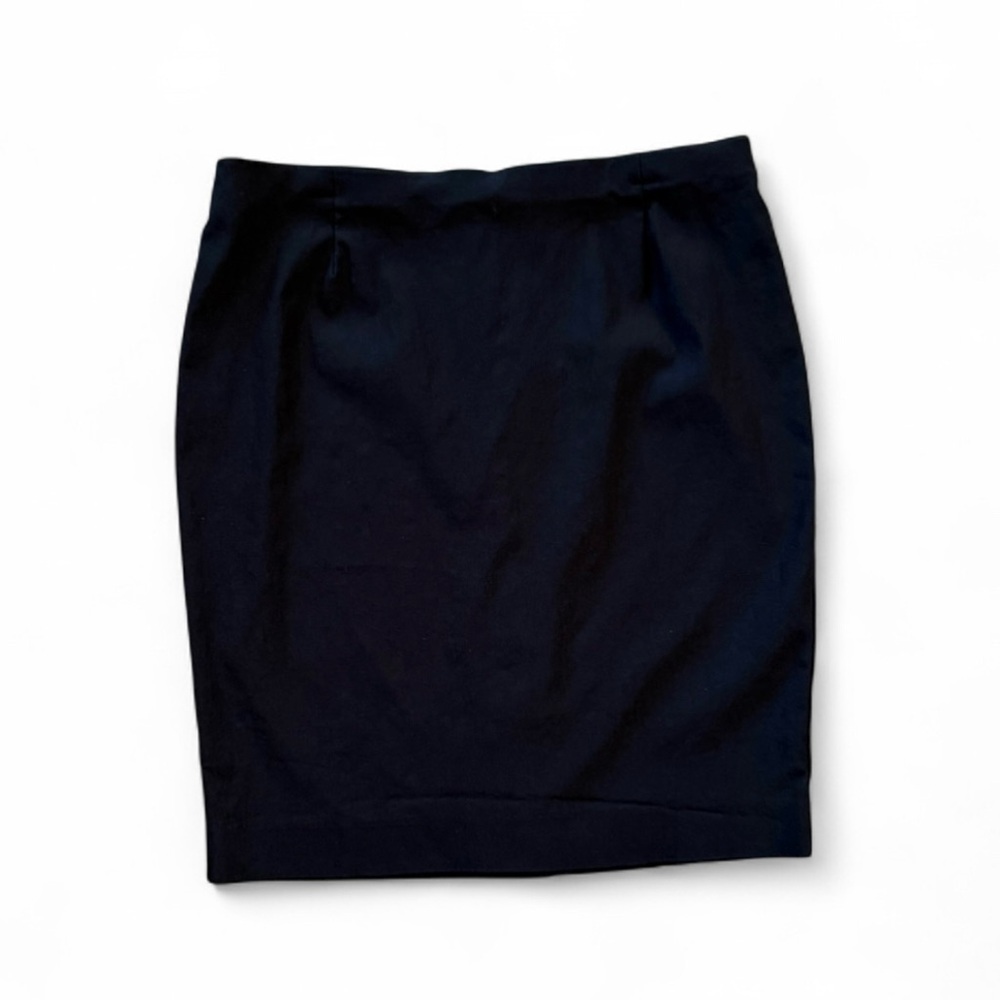 Charter Club Black Pencil Skirt - Size 12 - Picture 2 of 10